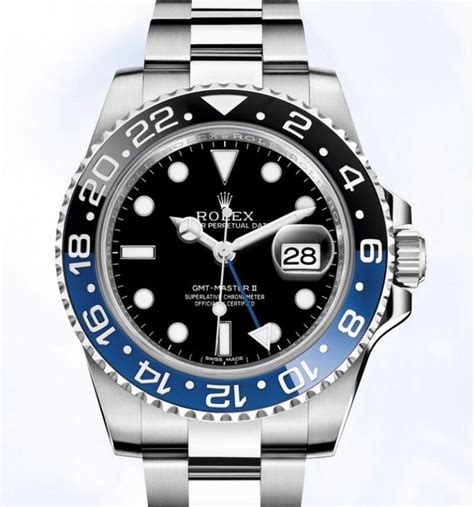 rolex blue black